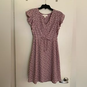 Monteau Blush Dress, Size M